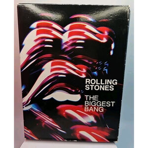 Rolling Stones: The Biggest Bang (DVD, 4 Disc Box Set, Region 1) With Booklet &